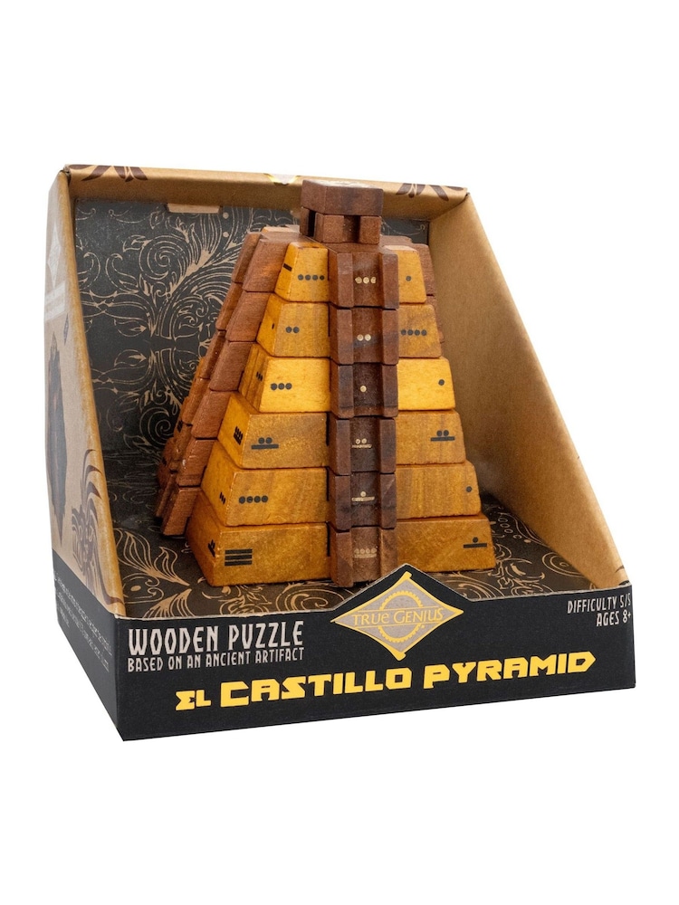 University Games Castillo Pyramid Brainteaser Puzzle - Image 2 of 5 University Games Castillo Pyramid Brainteaser Puzzle - Image 2 of 5