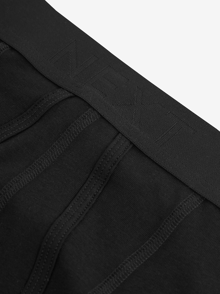 Plain Black 4 pack Signature A-Fronts Boxers - Image 4 of 4 Plain Black 4 pack Signature A-Fronts Boxers - Image 4 of 4