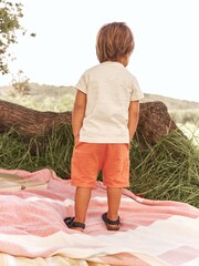 Cream Jungle Appliqué T-Shirt And Shorts Set (3mths-7yrs) - Image 2 of 6