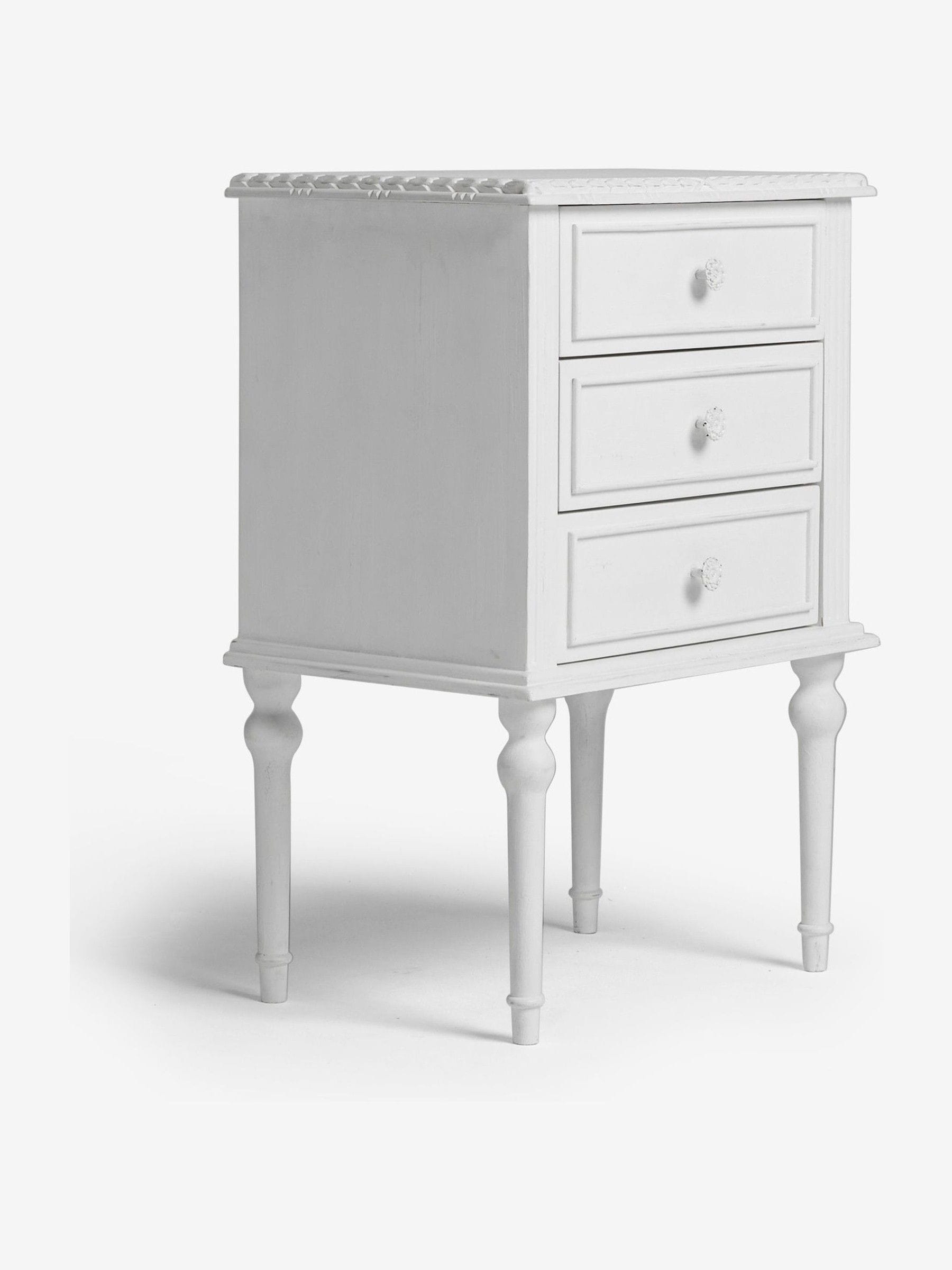 Buy Shabby Chic by Rachel Ashwell White Juni Bedside Table from the Next UK online shop