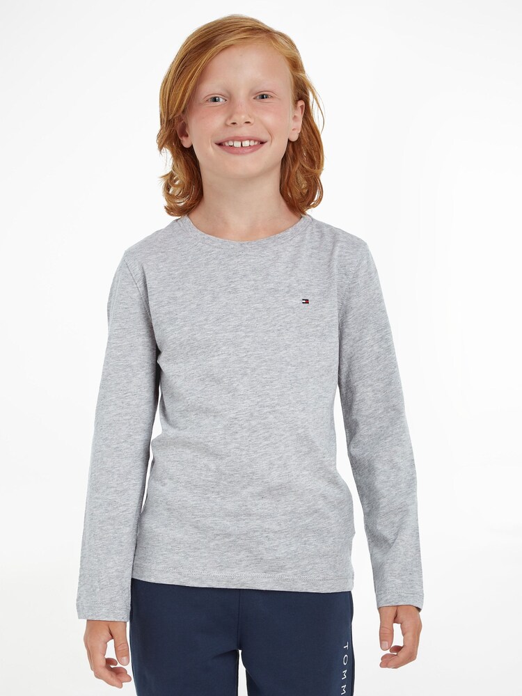 Tommy Hilfiger Basic Long Sleeve Top - Image 1 of 4 Tommy Hilfiger Basic Long Sleeve Top - Image 1 of 4