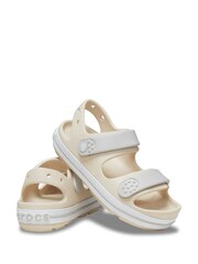 Crocs Cream Kids Crocband Cruiser Sandals - Image 5 of 7