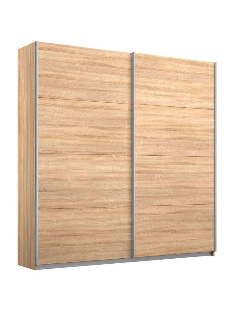 Rauch Oak Cameron 1.8m Sliding Wood Semi Fitted Wardrobe - Image 2 of 2