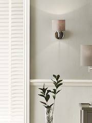 Pacific Silver Metal Straight Arm Wall Light - Image 2 of 4