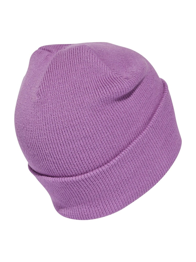 adidas Purple Logo Cuf Beanie - Image 2 of 4