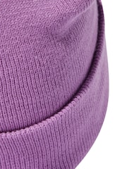 adidas Purple Logo Cuf Beanie - Image 4 of 4