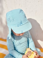 Mintgrün - Sonnenschutz-Set aus Badeanzug und Mütze 2-teilig (3Monate–7Jahre) - Bild 2 von 10