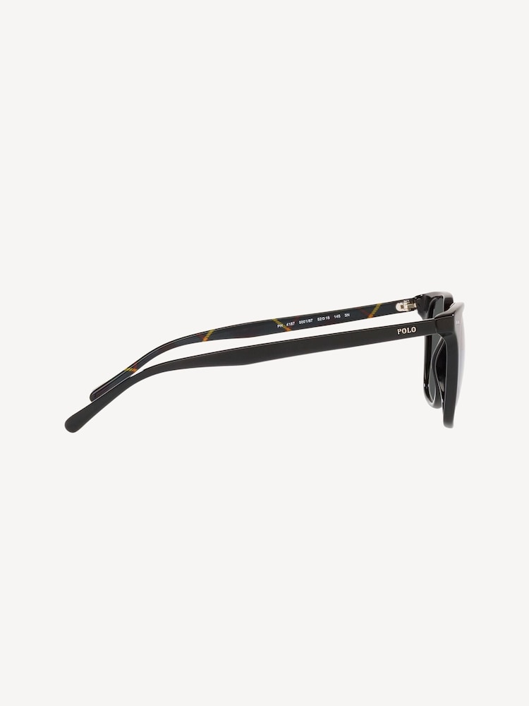 Polo Ralph Lauren Black Sunglasses - Image 1 of 10