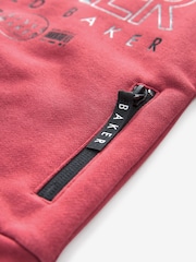 أحمر عنابي - طقم سترة وبنطلون رياضي (0-6سنوات) طباعة أحرف Baker by Ted Baker - Image 10 of 11