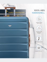 Set Of 2 Large Check-In & Small Carry-On Hardcase Travel Suitcase - Image 4 of 4