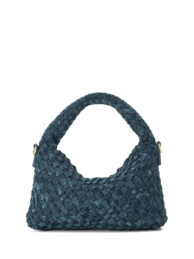 Зелений - Dune London Dinky deliberate Mini Woven Slouch Bag - Image 4 of 4 Зелений - Dune London Dinky deliberate Mini Woven Slouch Bag - Image 4 of 4