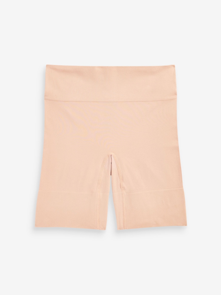 Black/Nude Seamless Smoothing Anti-Chafe Shorts 2 Pack - Image 3 of 6