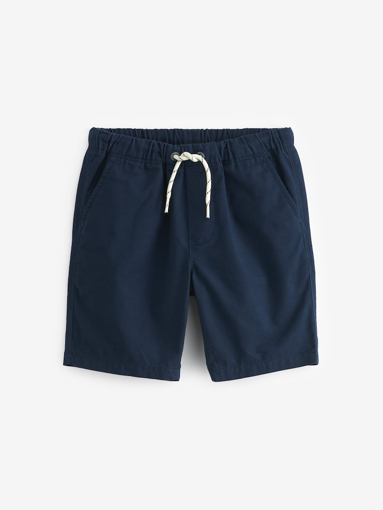 Navy Blue Single Pull-On Shorts (3-16yrs) - Image 1 of 3