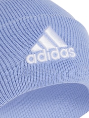 adidas Blue Logo Cuf Beanie - Image 3 of 4