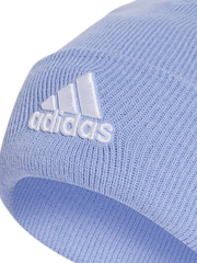 adidas Blue Logo Cuf Beanie - Image 4 of 4