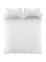Historic Royal Palaces Clay Pink Sage Waistcoat Stripe 200 Thread Count Duvet Cover and Pillowcase Set - Image 5 of 7