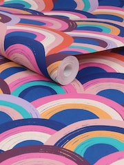 Papel pintado abstracto de arcoíris de 10 m - Imagen 5 de 5
