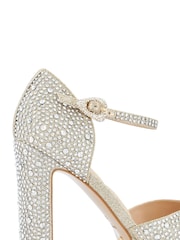 Dune London Metallic Myans Smart Sandals - Image 5 of 5