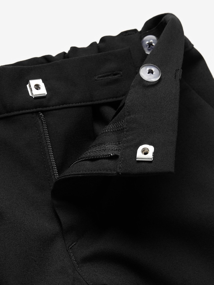 Noir - Pantalon skinny extensible pour l'école (3-17ans) - Image 3 of 8