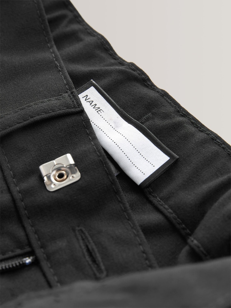 Noir - Pantalon skinny extensible pour l'école (3-17ans) - Image 6 of 8