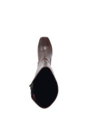 Dune London Brown Wide Fit Sanna Knee High Boots - Image 4 of 5