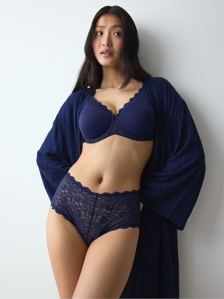 深藍色 - Triumph Amourette 女士三角內褲 - 圖片 2/5