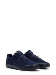BOSS Blue Aiden Tenn Trainers - Image 2 of 4