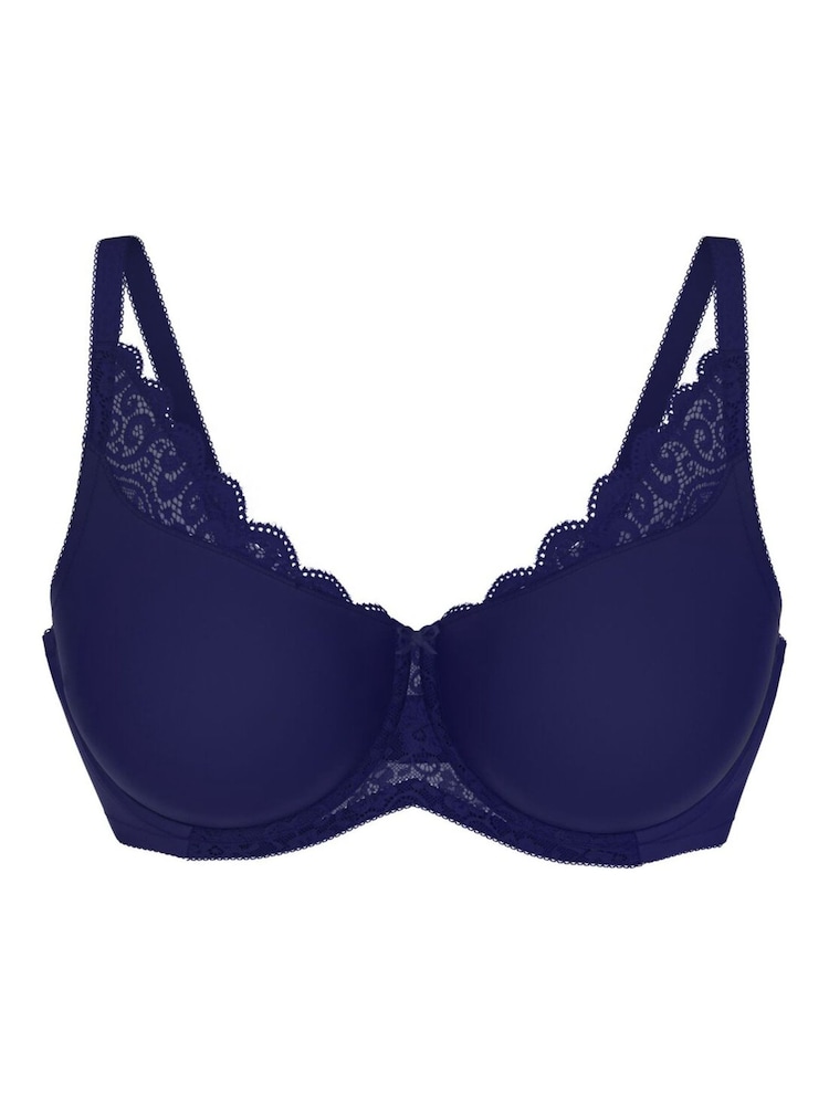 Triumph Dark Blue Minimiser Amourette Wired Bra - Image 5 of 5 Triumph Dark Blue Minimiser Amourette Wired Bra - Image 5 of 5