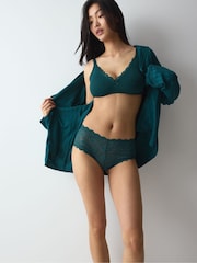 Triumph Green Brief Amourette Knickers - Image 2 of 5
