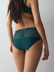 Triumph Green Brief Amourette Knickers - Image 3 of 5