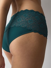 Triumph Green Brief Amourette Knickers - Image 4 of 5