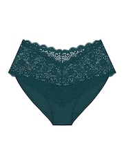 Triumph Green Brief Amourette Knickers - Image 5 of 5