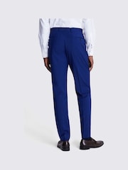 MOSS Royal Blue Tailored Fit Performance Suit Trousers - Image 2 of 3