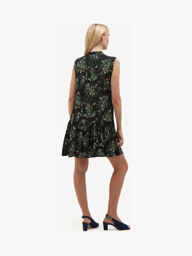 Hobbs Blue Nory Dress - Image 2 of 4 Hobbs Blue Nory Dress - Image 2 of 4