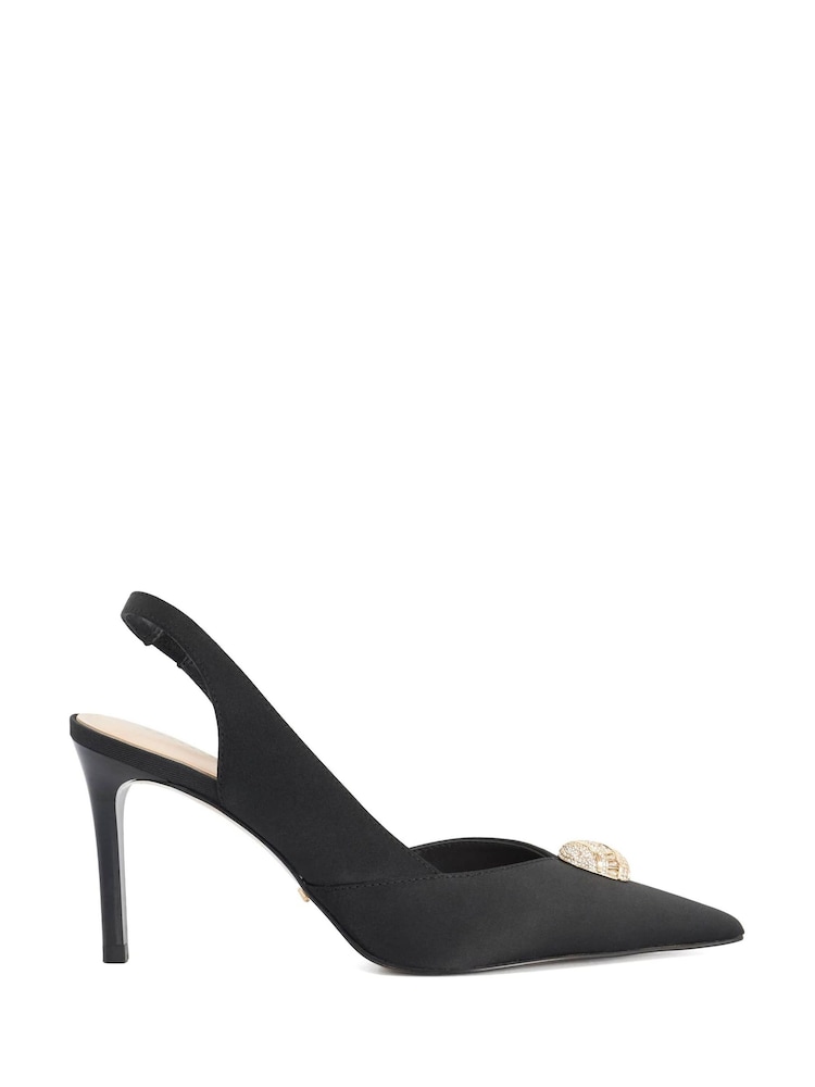 Dune London Black Camara Court Shoes - Image 1 of 5 Dune London Black Camara Court Shoes - Image 1 of 5