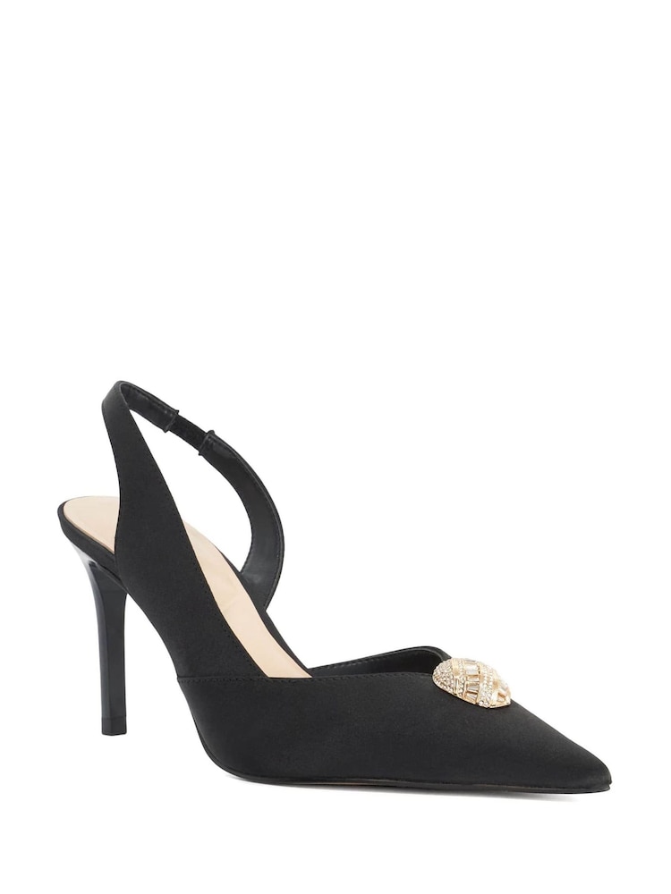 Dune London Black Camara Court Shoes - Image 2 of 5 Dune London Black Camara Court Shoes - Image 2 of 5
