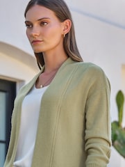 Pure Collection Cashmere Gassato Edge To Edge Cardigan - Image 3 de 3