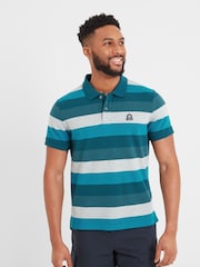 Tog 24 Blue Flaxby Deep Port Polo T-Shirt - Image 1 of 6