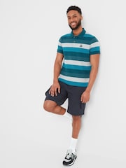 Tog 24 Blue Flaxby Deep Port Polo T-Shirt - Image 2 of 6