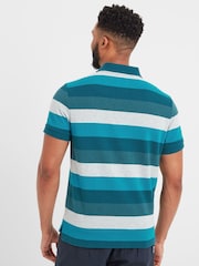 Tog 24 Blue Flaxby Deep Port Polo T-Shirt - Image 3 of 6