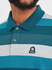Tog 24 Blue Flaxby Deep Port Polo T-Shirt - Image 4 of 6