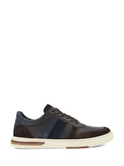 Dune London Brown Terence Trainers - Image 1 of 5