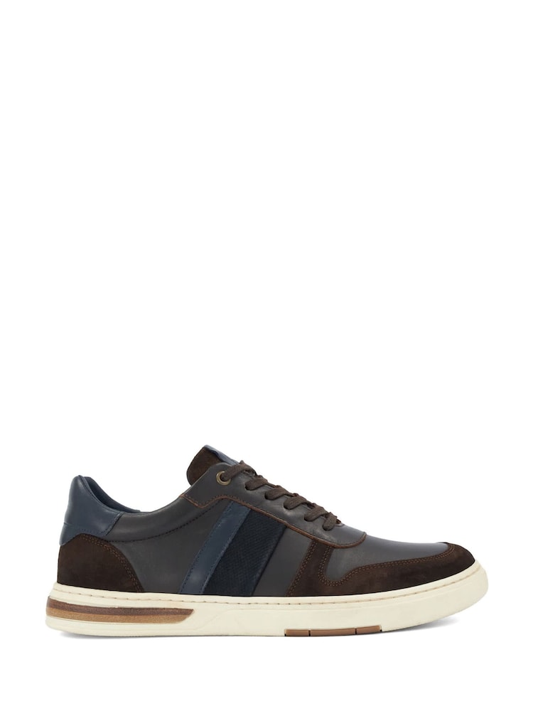 Dune London Brown Terence Trainers - Image 1 of 5 Dune London Brown Terence Trainers - Image 1 of 5