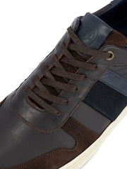 Dune London Brown Terence Trainers - Image 5 of 5
