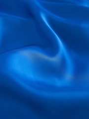 Blue Satin Racer Dress - Image 6 of 6