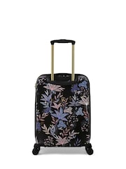 Sara Miller Botanic Cabin 4 Wheel Black Suitcase - Image 2 of 5