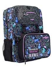 Smiggle Purple Wild Side Attach Foldover Backpack - Image 2 of 4