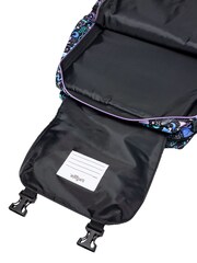 Smiggle Purple Wild Side Attach Foldover Backpack - Image 3 of 4