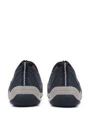 Pavers Navy Womens Casual Leather Shoes - Image 2 of 5