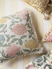 Historic Royal Palaces Multi Albert Jacquard Polyester Filled Cushion - Image 1 of 4